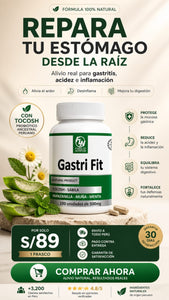 🌿 RECUPERA TU BIENESTAR CON GASTRI FIT Y DESPÍDETE DE LA GASTRITIS NATURALMENTE ✨