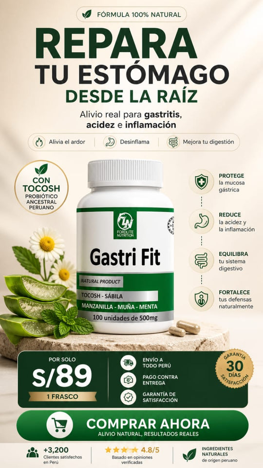 🌿 RECUPERA TU BIENESTAR CON GASTRI FIT Y DESPÍDETE DE LA GASTRITIS NATURALMENTE ✨