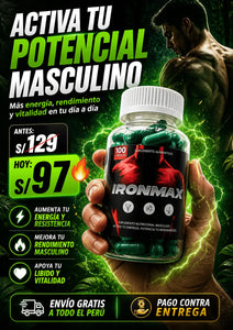 💊IRONMAX🔥 RECUPERA TU POTENCIA MASCULINA DE FORMA NATURAL