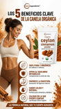 🔥 REGULA TU BIENESTAR NATURALMENTE CON CANELA DE CEYLÁN PREMIUM☕🌱